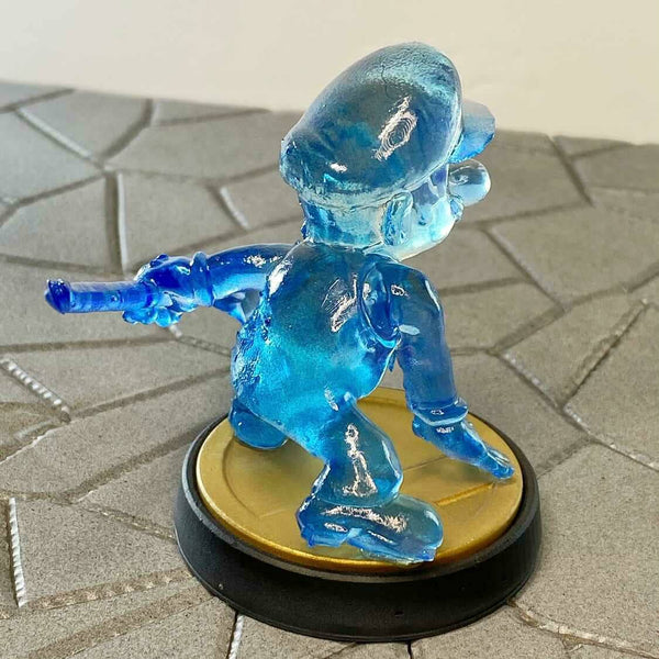 Shadow Mario Custom Amiibo