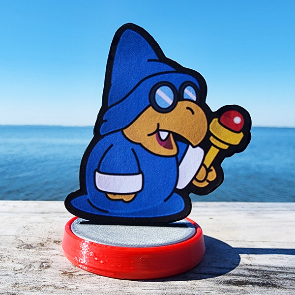Paper Mario Custom Amiibo - Kamek